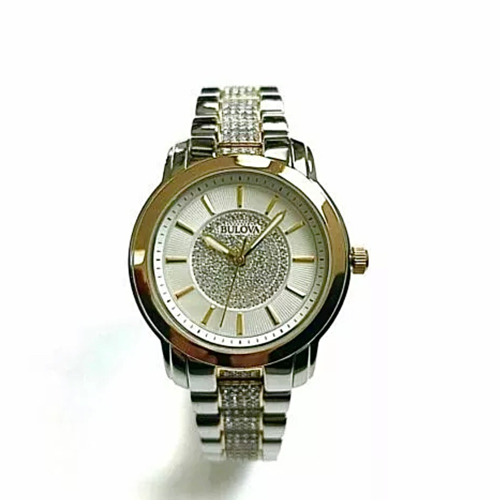 BULOVA Crystal Womens Watch